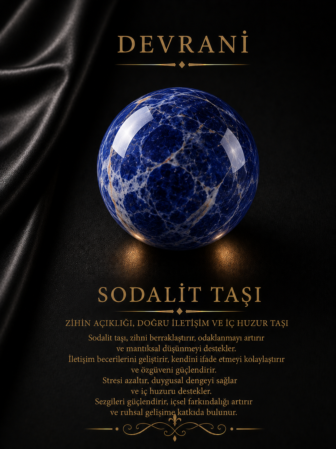 SODALİT DOĞAL TAŞ