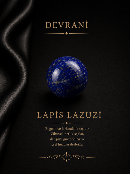LAPİS LAZUZİ DOĞAL TAŞ KOLYE