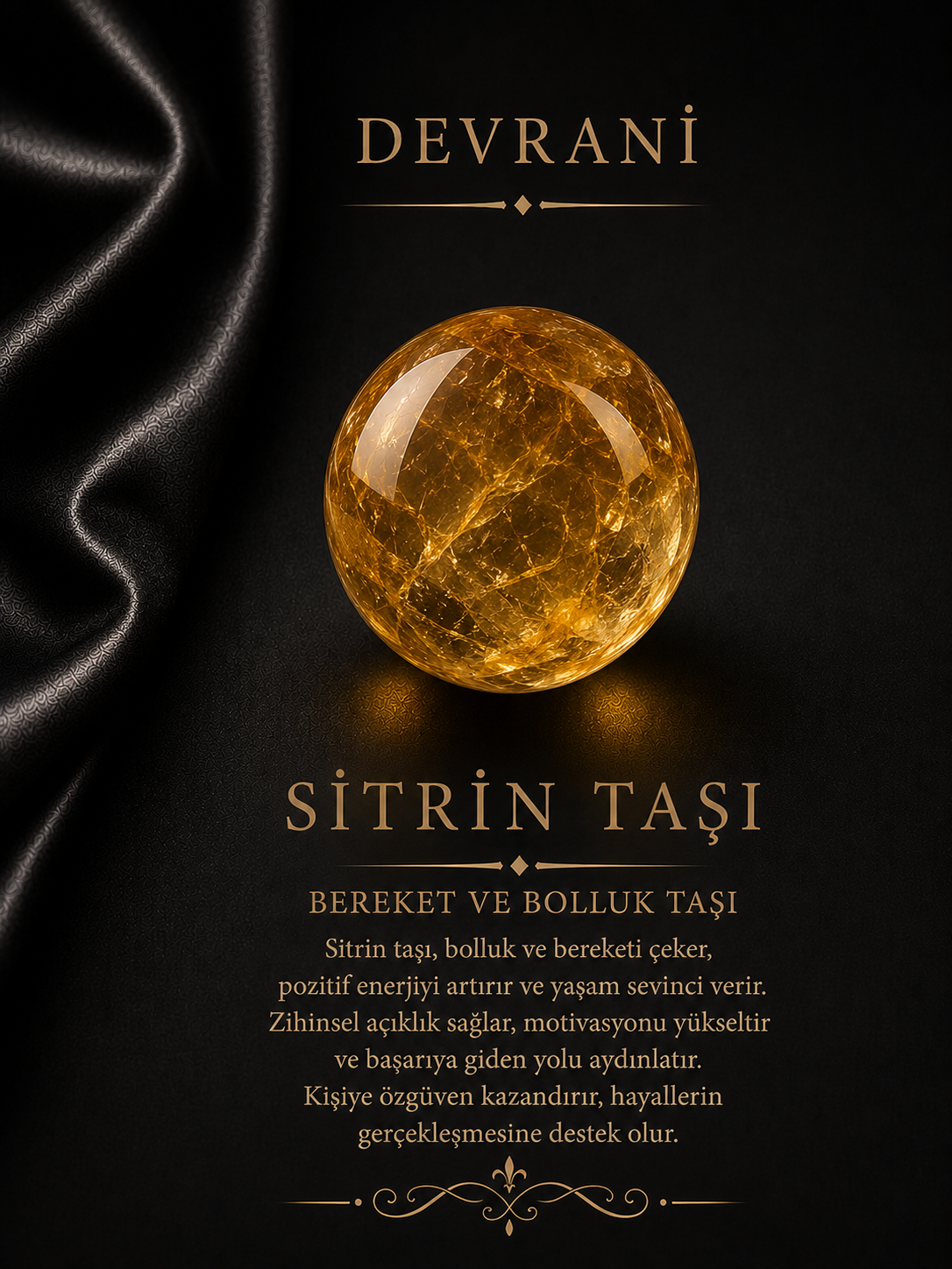 SİTRİN DOĞAL TAŞ